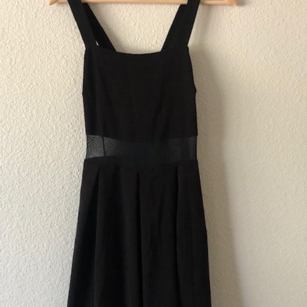 Black Strappy Dress (Size M)